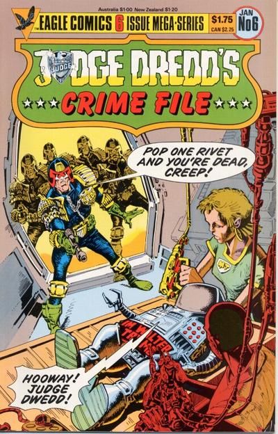 Judge Dredd's Crime File #6 Comic