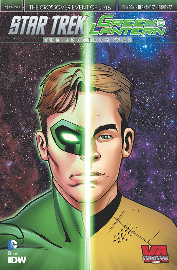 Star Trek/Green Lantern #1 (Virginia Comic Con Variant)