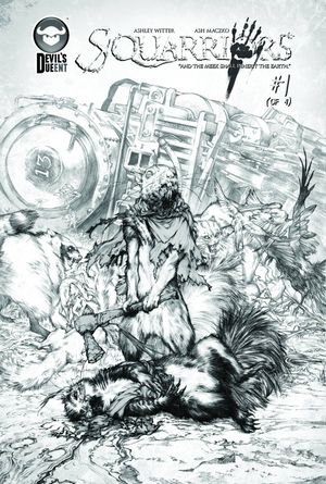Squarriors #1 (Sketch Cover)