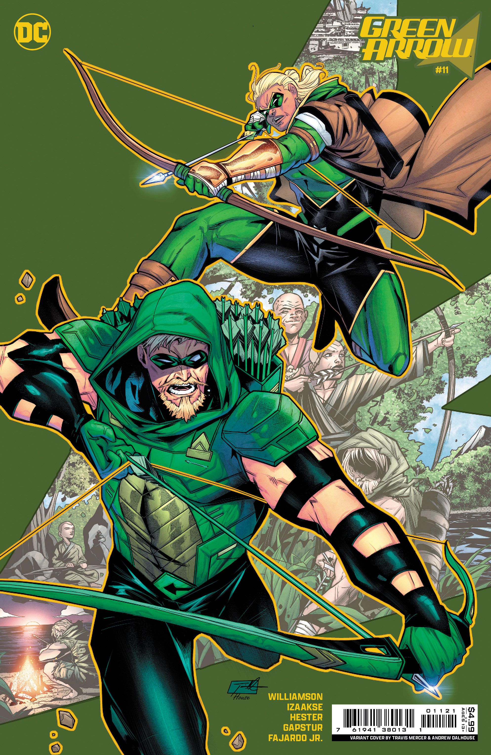 Green Arrow #11 (Cvr B Travis Mercer Card Stock Variant) Comic