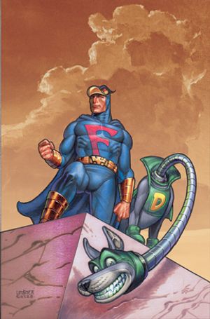Blue Falcon & Dynomutt #2 (Cvr G Inc 1:10 Joseph Micheal Linsner Virgin Variant)