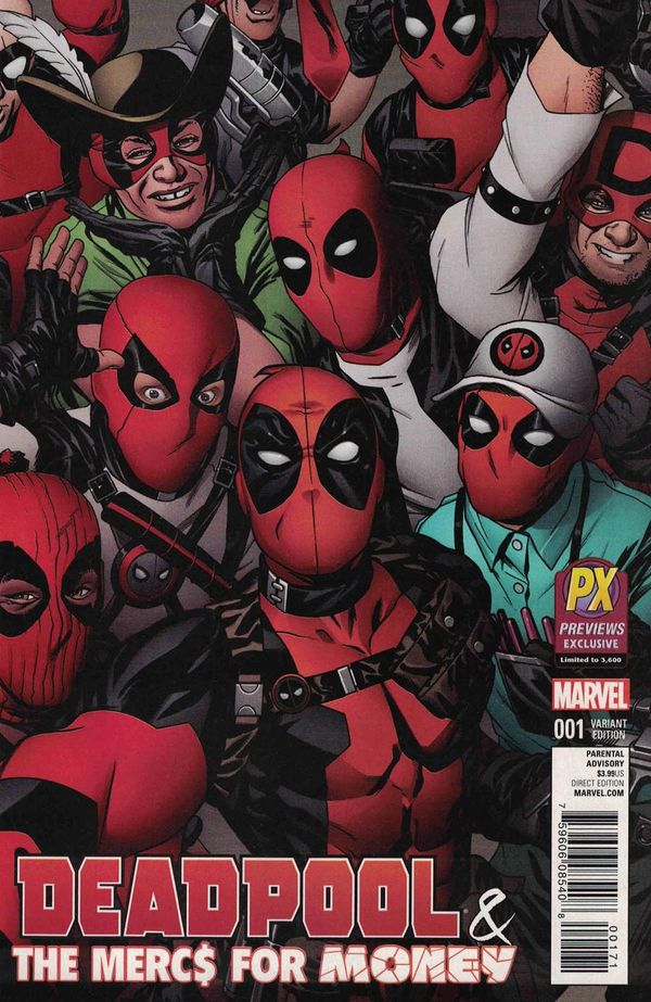 Deadpool & the Mercs for Money #1 (Alonso Variant Cover)