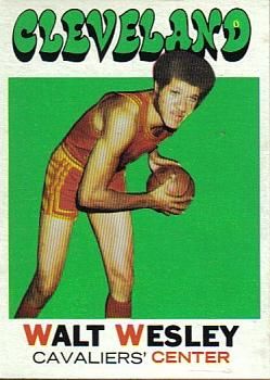 Walt Wesley 1971 Topps #52 Sports Card