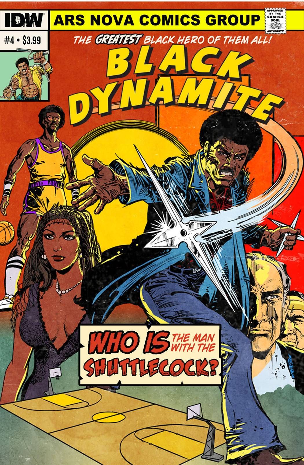 Black Dynamite #4 Comic