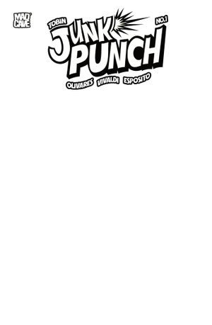 Junk Punch #1 (Cvr D Blank Sketch Variant)