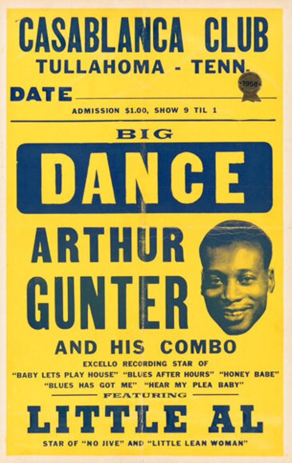 Arthur Gunter Casablanca Club 1958