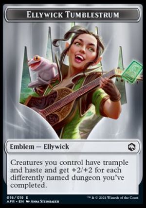 Emblem Ellywick Tumblestrum (Dungeons & Dragons: Adventures in the Forgotten Realms)