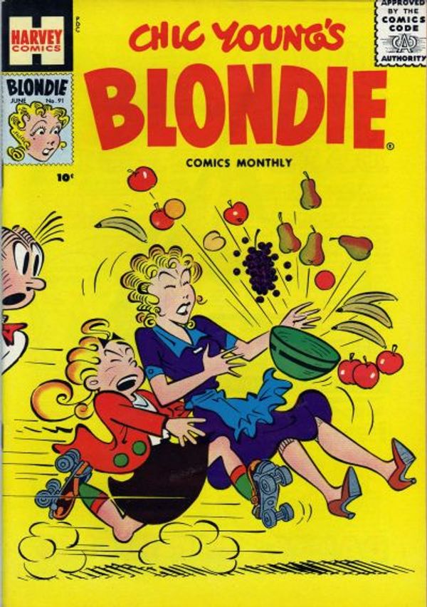 Blondie Comics Monthly #91