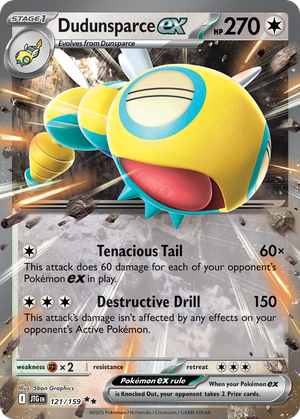 Dudunsparce ex (121/159) - Journey Together