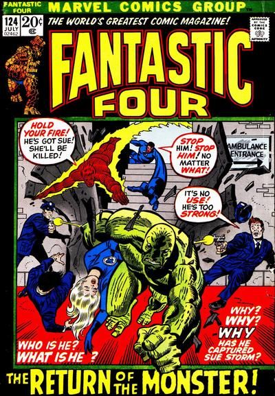 Fantastic Four #124 Comic