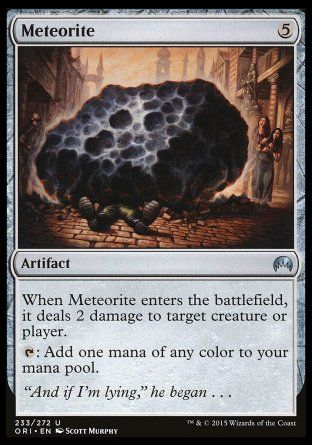 Meteorite (Magic Origins) Trading Card