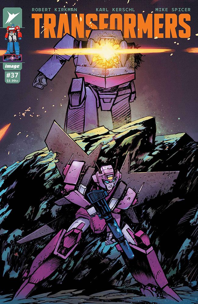 Transformers #37 (Cvr B Daniel Warren Johnson & Mike Spicer Variant) Comic