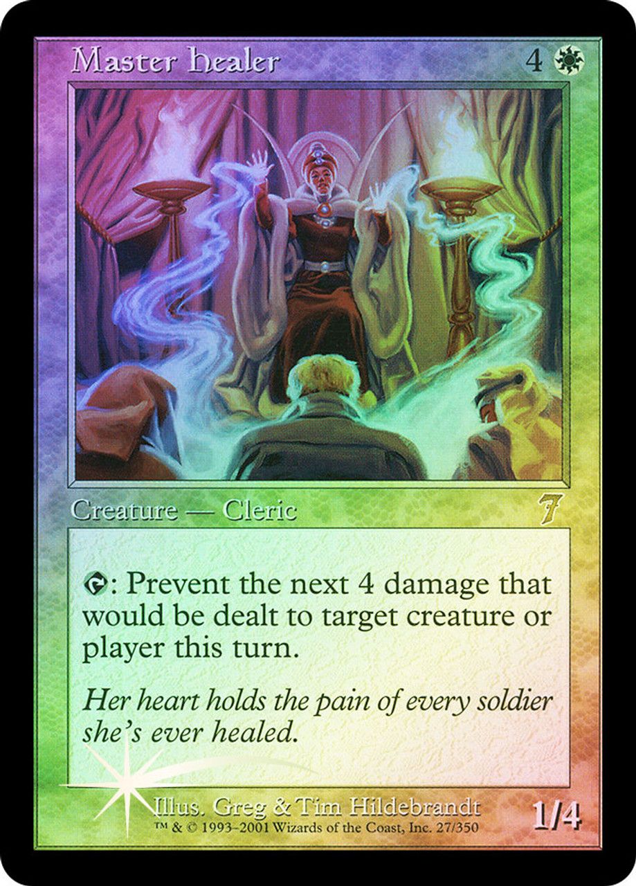 Master Healer (7th Edition - Foil) Trading Card