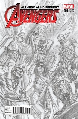 All New All Different Avengers #1 (Ross Sketch Variant)
