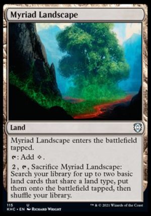 Myriad Landscape (Kaldheim Commander Decks)