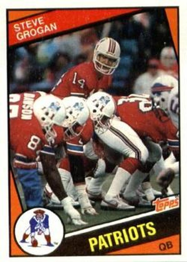 Steve Grogan 1984 Topps #136