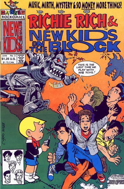 Richie Rich And The New Kids On The Block #3 Comic