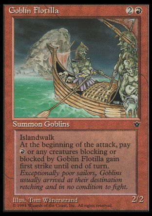 Goblin Flotilla (Fallen Empires) Trading Card