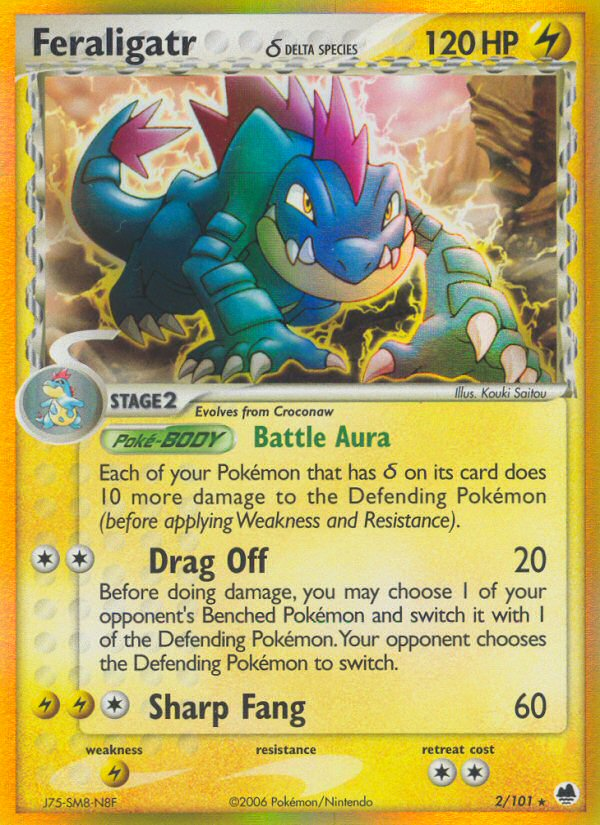 Feraligatr Pokémon Card