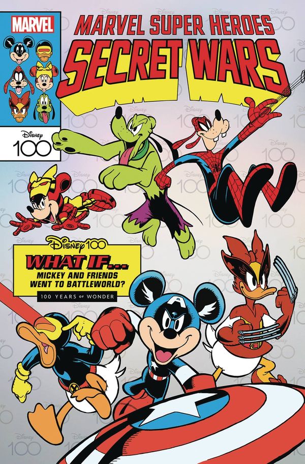 Amazing Spider-man #37 (De Lorenzi Disney100 Secret War Var)