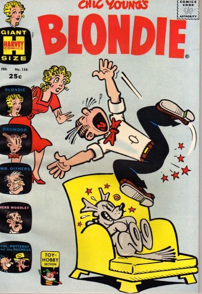 Blondie Comics Monthly #156 Comic