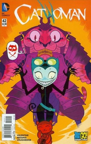 Catwoman #42 (Teen Titans Go Variant Cover)