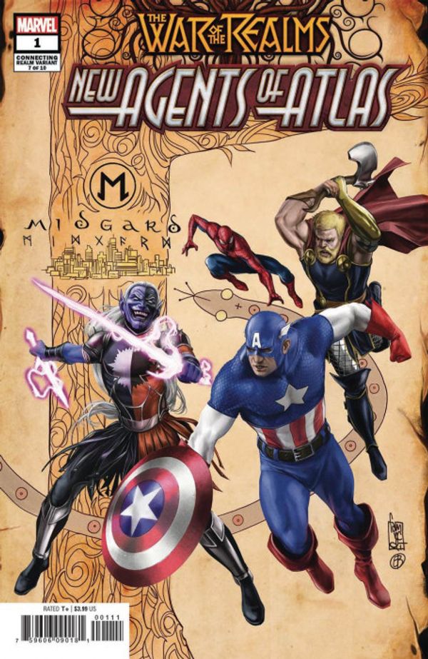 War of the Realms: New Agents of Atlas #1 (Djurdjevic Connecting Realm Variant)