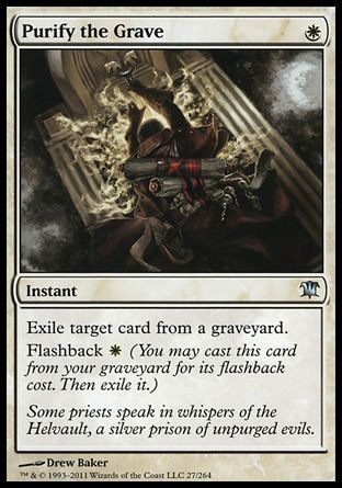 Purify the Grave (Innistrad) Trading Card