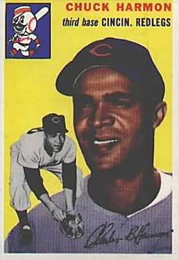 Chuck Harmon 1954 Topps #182 Sports Card