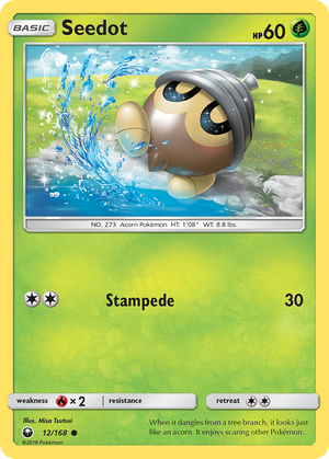 Seedot (12/168) - Celestial Storm