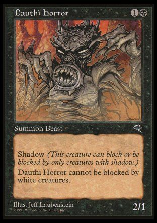 Dauthi Horror (Tempest) Trading Card