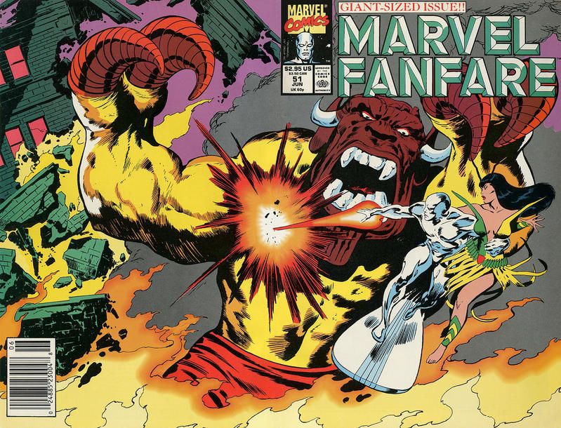 Marvel Fanfare #51 Comic