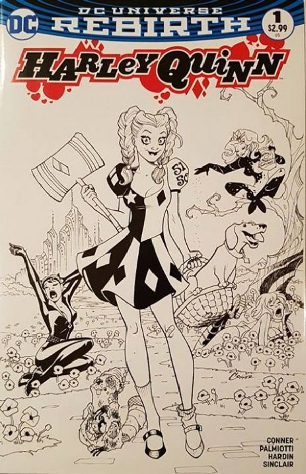 Harley Quinn #1 (Emerald City Comics Sketch Edition)