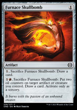 Furnace Skullbomb (Phyrexia: All Will Be One) Trading Card