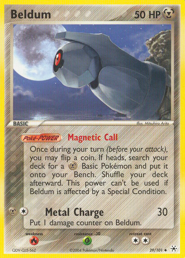 Beldum (29/101) - Hidden Legends Pokémon Card