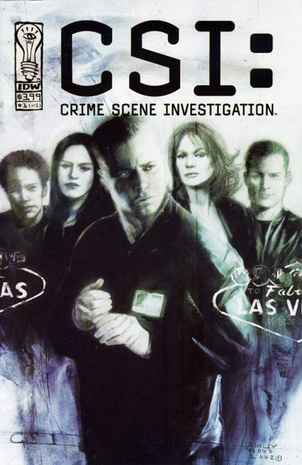 CSI: Crime Scene Investigation #1 (Variant Cover)