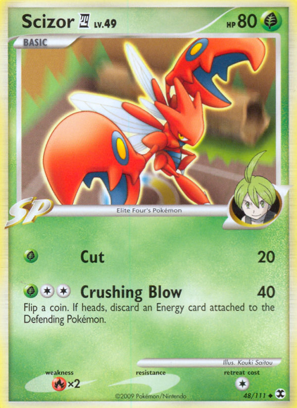 Scizor E4 (48/111) - Rising Rivals Pokémon Card