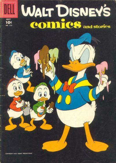 Walt Disney's Comics and Stories #214 Comic