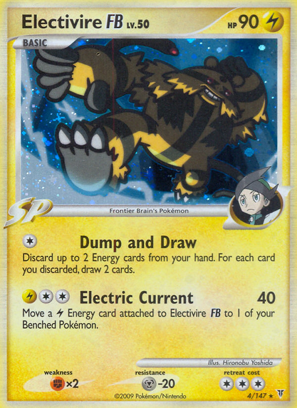 Electivire FB (4/147) - Supreme Victors Pokémon Card