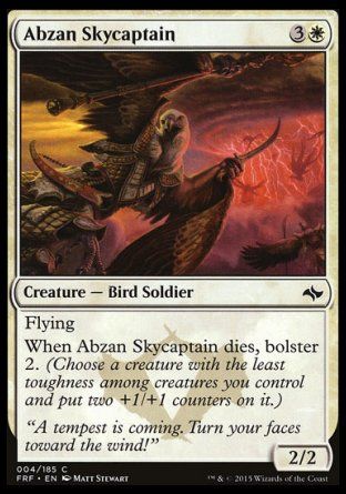 Abzan Skycaptain (Fate Reforged) Trading Card