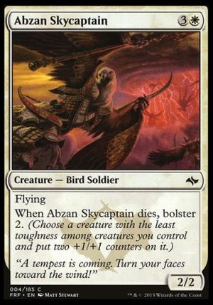 Abzan Skycaptain (Fate Reforged)