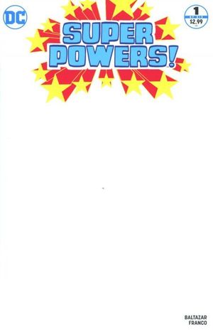 Super Powers #1 (Blank Variant Cover)