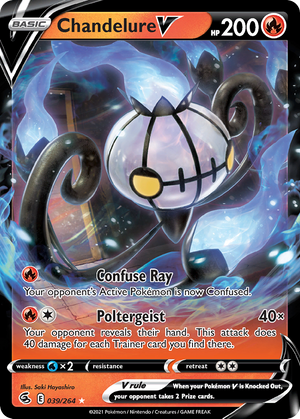 Chandelure V (39/264) - Fusion Strike