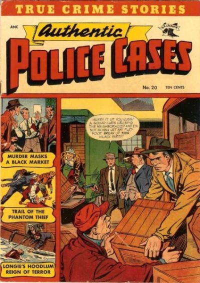 Authentic Police Cases #20 Comic