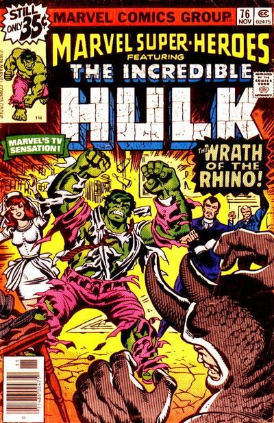 Marvel Super-Heroes #76 Comic