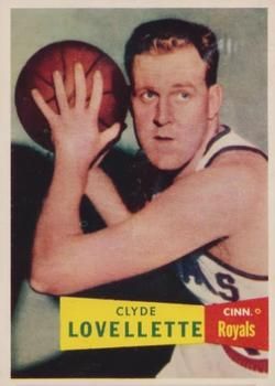 Clyde Lovellette 1957 Topps #78 Sports Card