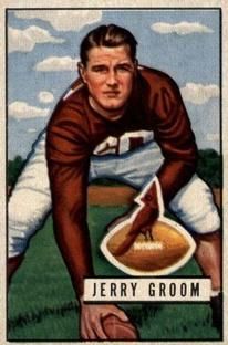 Jerry Groom 1951 Bowman #99 Sports Card