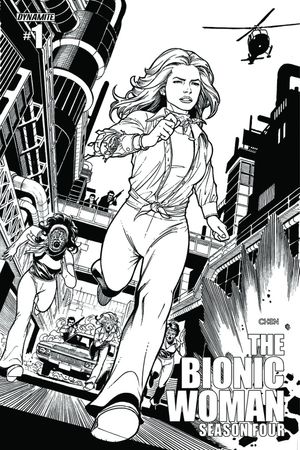 Bionic Woman Season Four #1 (15 Copy Chen B&amp;w Incv)