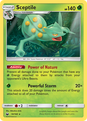 Sceptile (10/168) - Celestial Storm