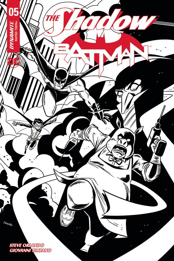 Shadow/Batman #5 (Cover F 10 Copy Charm Cover)